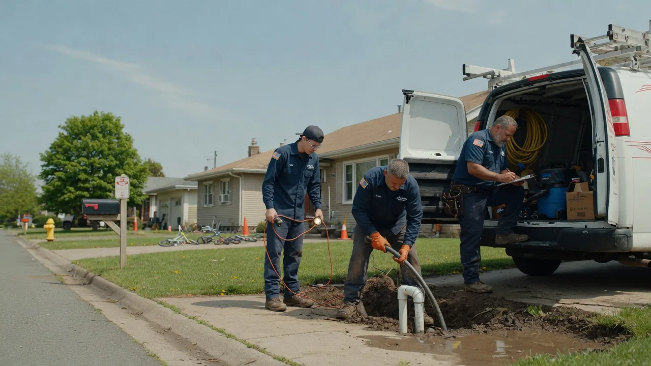 Slab Leak Detection in Saint Paul Park, MN near me